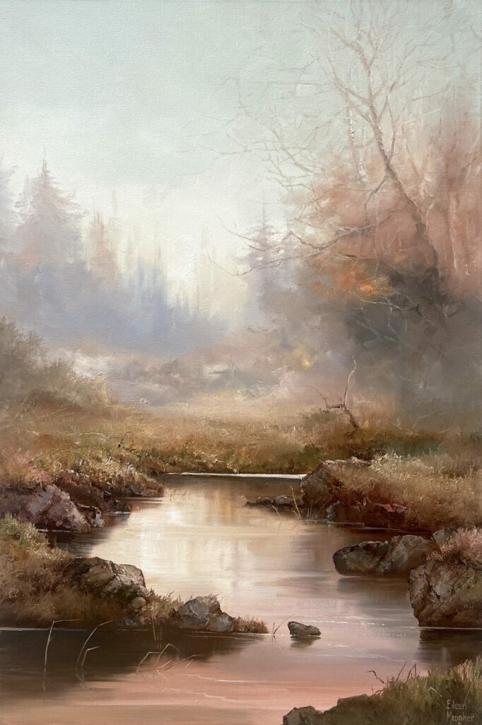 Mystical Morning At Ballynahinch | Eileen Meagher – The Whitethorn Gallery