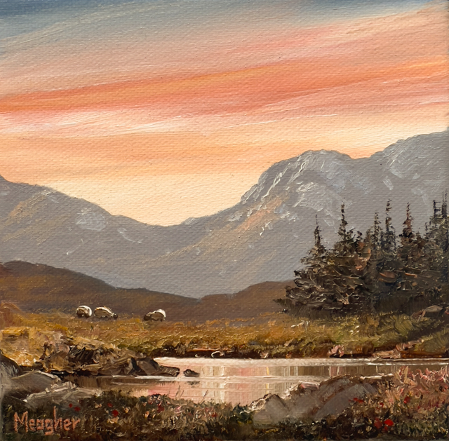 Evening On Roundstone Bog, Connemara | Eileen Meagher – The Whitethorn Gallery