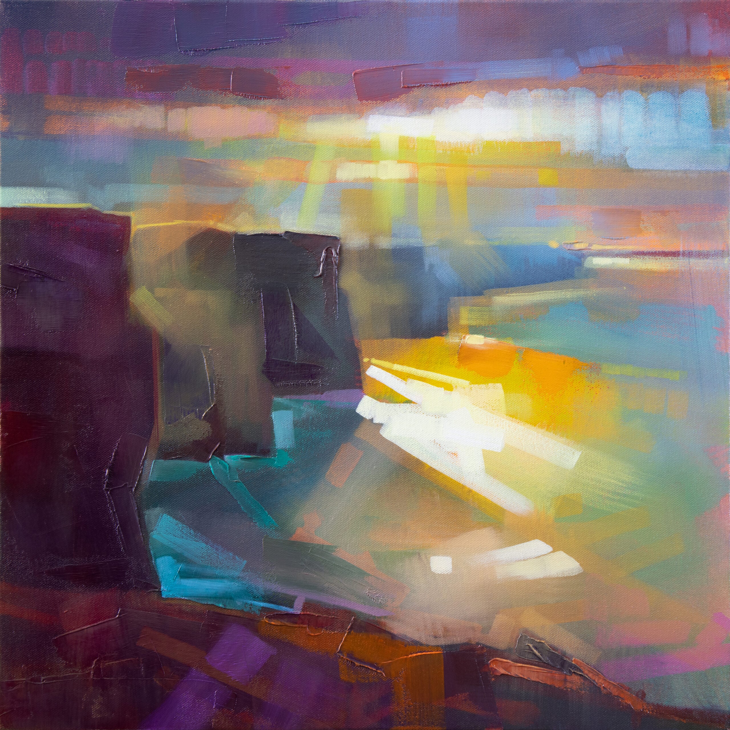 Landscape painting by David Coyne, David Coyne art for Sale