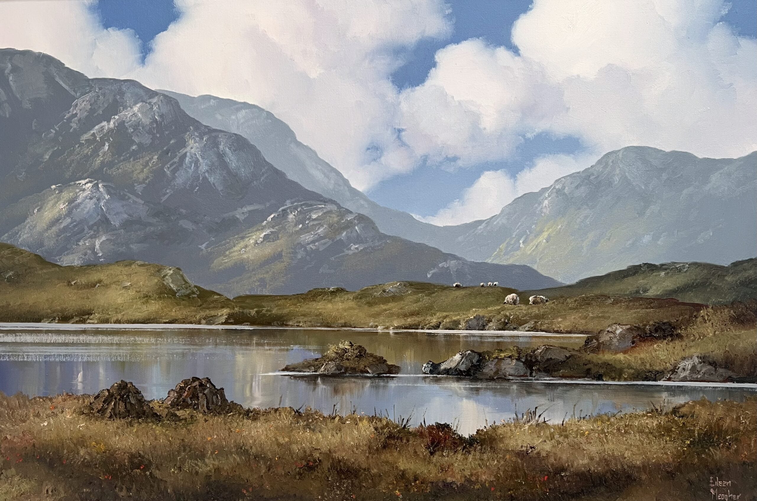 Landscape painting by David Coyne, David Coyne art for sale